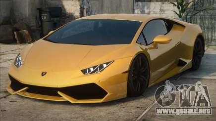 Lamborghini Huracan Gold para GTA San Andreas