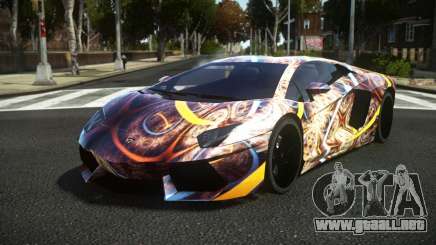 Lamborghini Aventador Bashider S1 para GTA 4