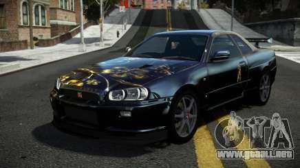 Nissan Skyline R34 Tufusa S6 para GTA 4