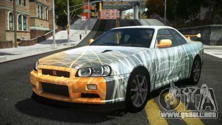 Nissan Skyline R34 Tufusa S5 para GTA 4