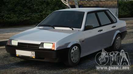 VAZ 21099 Blanco (en stock) para GTA San Andreas