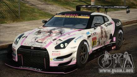 2014 Nissan GT-R Nismo GT3 para GTA San Andreas