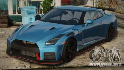 2021 Nissan GTR Blue para GTA San Andreas