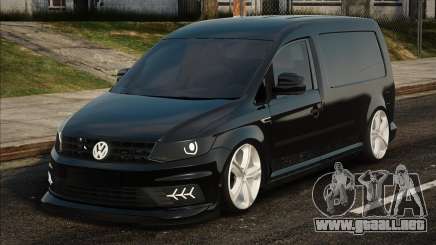 Volkswagen Caddy Black para GTA San Andreas