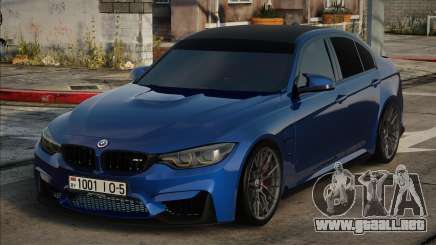 BMW M3 F80 Blue para GTA San Andreas