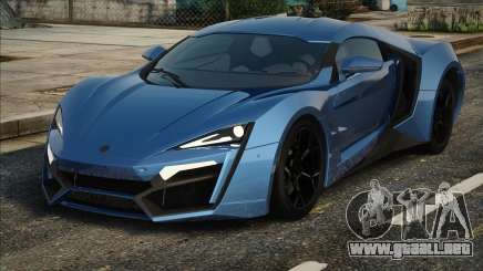 W Motors Lykan Hypersport (SA light) para GTA San Andreas