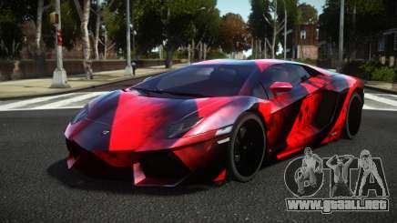 Lamborghini Aventador Bashider S11 para GTA 4