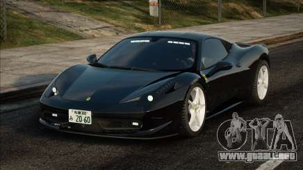 2010 Ferrari 458 Italia Undercover Police V1.1 para GTA San Andreas