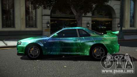 Nissan Skyline R34 Ralokshi S3 para GTA 4