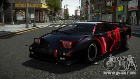 Lamborghini Diablo Ariloha S11 para GTA 4