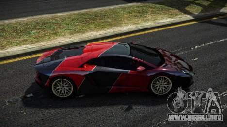 Lamborghini Aventador Uefars S12 para GTA 4