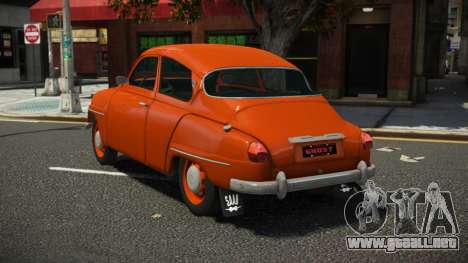 Saab 96 Pohaba para GTA 4