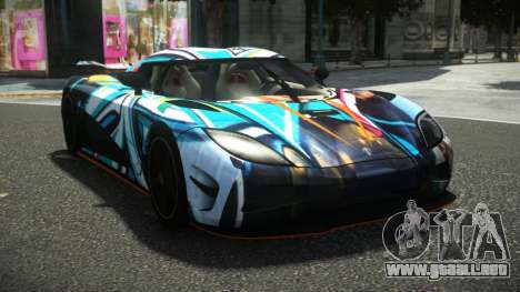 Koenigsegg Agera Ridon S14 para GTA 4