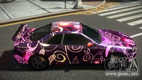 Nissan Skyline R34 Ralokshi S14 para GTA 4