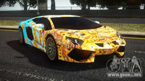 Lamborghini Aventador Uefars S14 para GTA 4