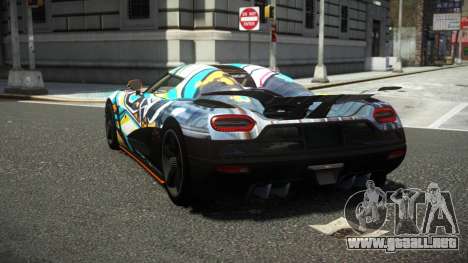 Koenigsegg Agera Ridon S14 para GTA 4