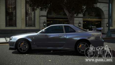Nissan Skyline R34 Ralokshi para GTA 4