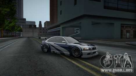 BMW M3 GTR (yucelhan) para GTA San Andreas