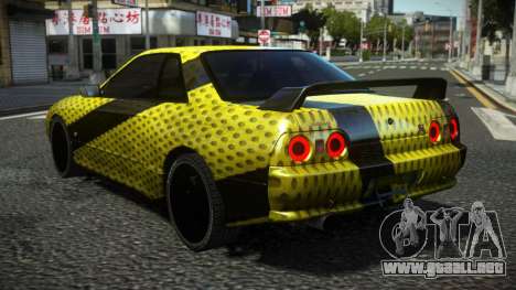 Nissan Skyline R32 Kichra S10 para GTA 4