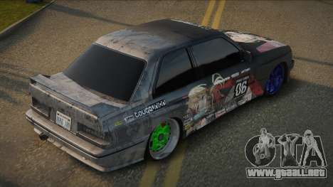 BMW M3 E30 SADMAX para GTA San Andreas