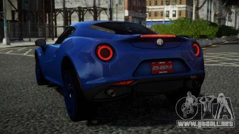 Alfa Romeo 4C Nalony para GTA 4