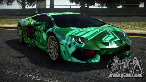 Lamborghini Aventador Uefars S9 para GTA 4