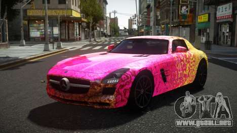 Mercedes-Benz SLS AMG Eluday S13 para GTA 4