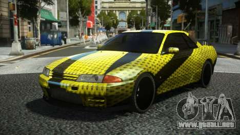 Nissan Skyline R32 Kichra S10 para GTA 4