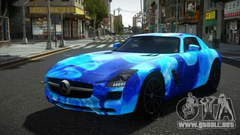 Mercedes-Benz SLS AMG Eluday S8 para GTA 4