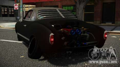 Volkswagen Karmann-Ghia Fesilia para GTA 4