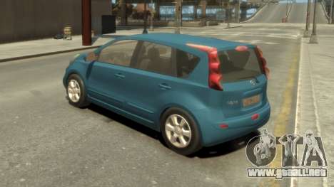 2009 Nissan Note E11 para GTA 4