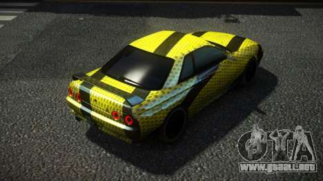 Nissan Skyline R32 Kichra S10 para GTA 4