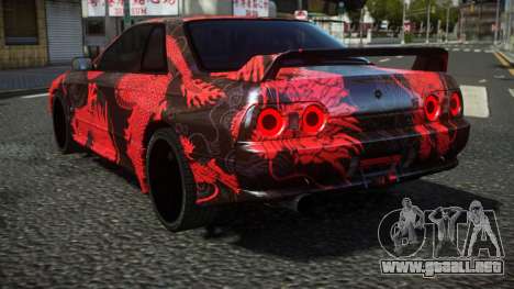 Nissan Skyline R32 Kichra S13 para GTA 4