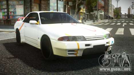 Nissan Skyline R32 Kichra S7 para GTA 4