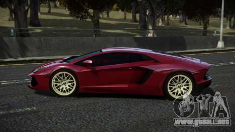 Lamborghini Aventador Uefars para GTA 4