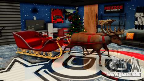 TRINEO DE PAPÁ NOEL para GTA San Andreas