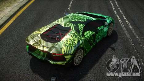 Lamborghini Aventador Uefars S9 para GTA 4