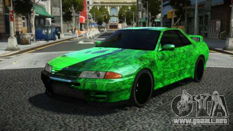 Nissan Skyline R32 Kichra S9 para GTA 4