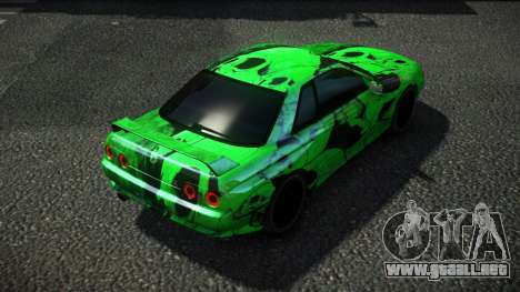 Nissan Skyline R32 Kichra S9 para GTA 4