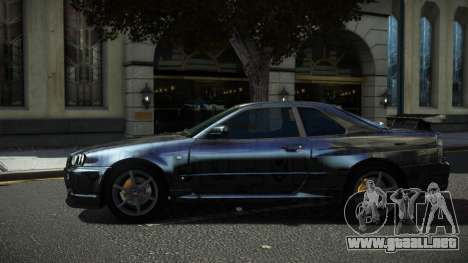 Nissan Skyline R34 Ralokshi S9 para GTA 4