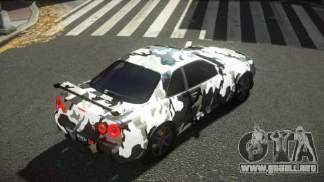Nissan Skyline R34 Ralokshi S13 para GTA 4
