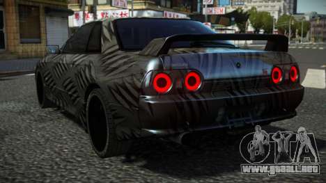 Nissan Skyline R32 Kichra S8 para GTA 4