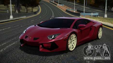 Lamborghini Aventador Uefars para GTA 4