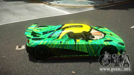 Koenigsegg Agera Ridon S2 para GTA 4