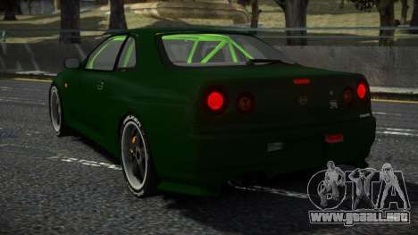 Nissan Skyline R34 Garotay para GTA 4