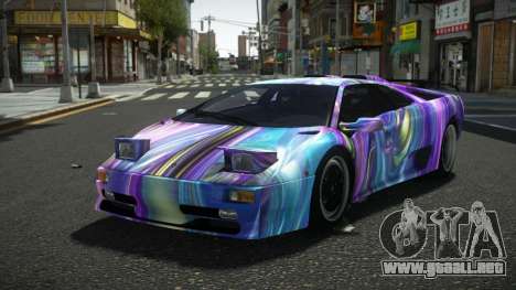 Lamborghini Diablo Ariloha S4 para GTA 4