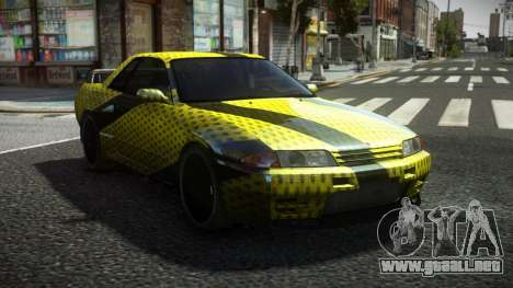 Nissan Skyline R32 Kichra S10 para GTA 4