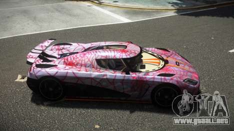 Koenigsegg Agera Ridon S11 para GTA 4