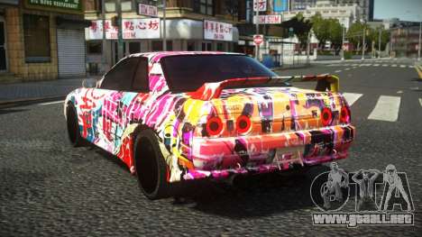 Nissan Skyline R32 Kichra S12 para GTA 4