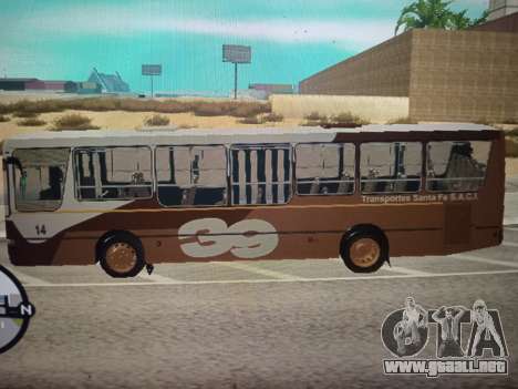 Colectivo Linea 39 1998 para GTA San Andreas